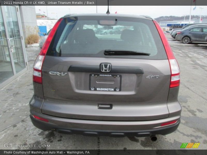 Urban Titanium Metallic / Black 2011 Honda CR-V LX 4WD