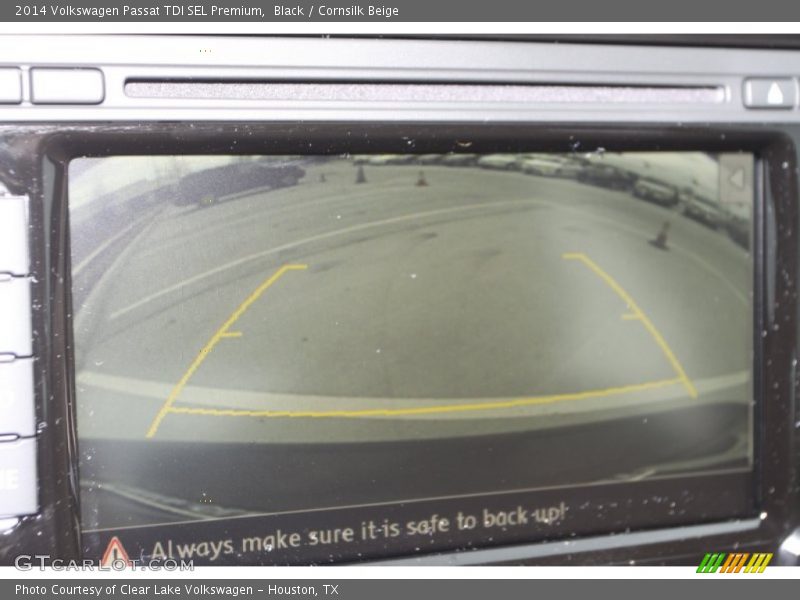 Black / Cornsilk Beige 2014 Volkswagen Passat TDI SEL Premium