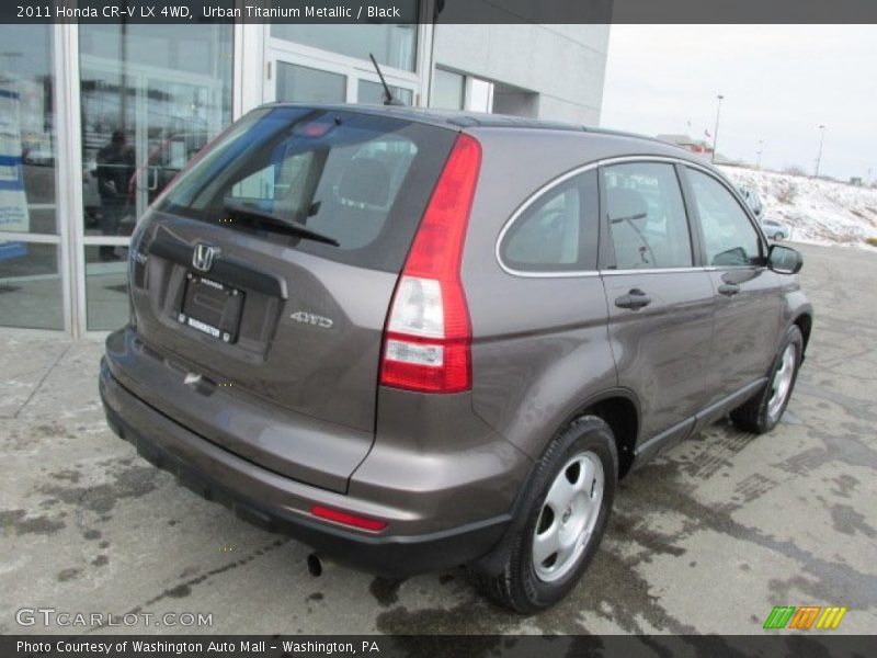 Urban Titanium Metallic / Black 2011 Honda CR-V LX 4WD