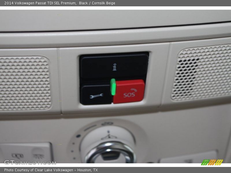 Black / Cornsilk Beige 2014 Volkswagen Passat TDI SEL Premium