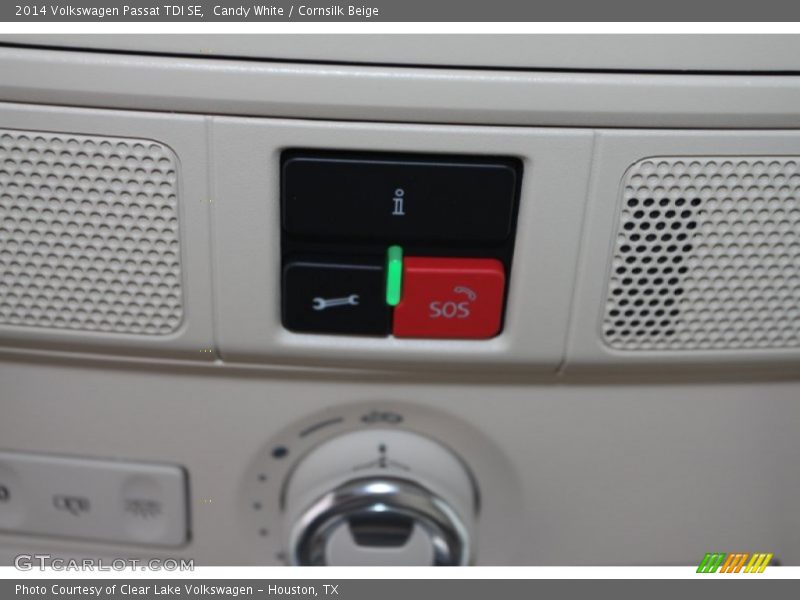 Candy White / Cornsilk Beige 2014 Volkswagen Passat TDI SE