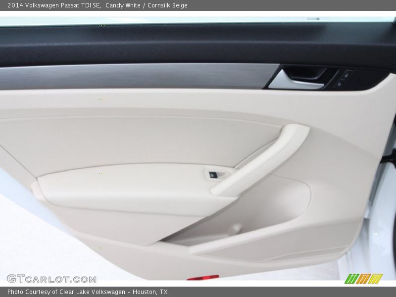 Candy White / Cornsilk Beige 2014 Volkswagen Passat TDI SE