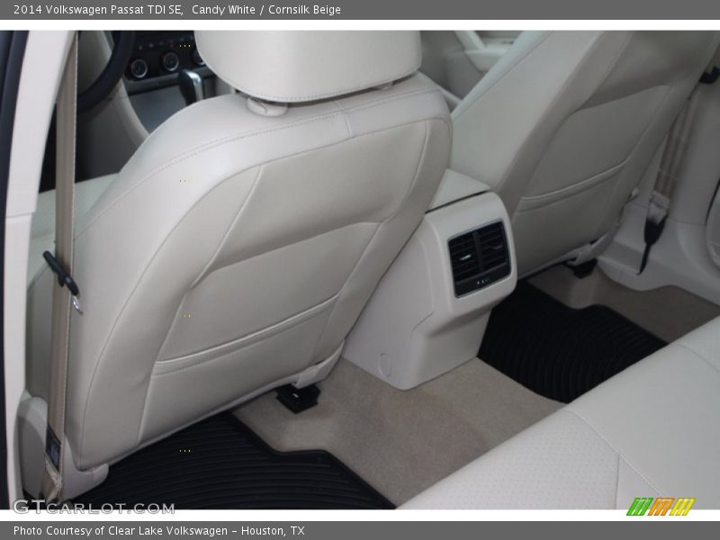 Candy White / Cornsilk Beige 2014 Volkswagen Passat TDI SE