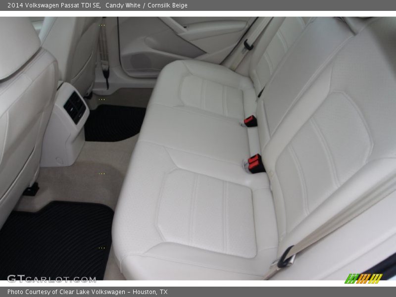 Candy White / Cornsilk Beige 2014 Volkswagen Passat TDI SE