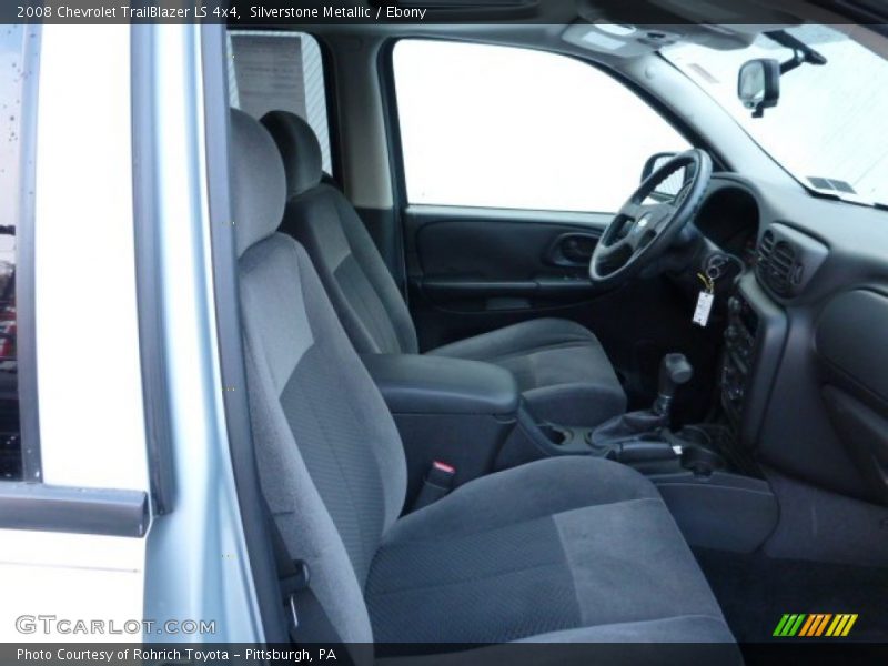 Silverstone Metallic / Ebony 2008 Chevrolet TrailBlazer LS 4x4