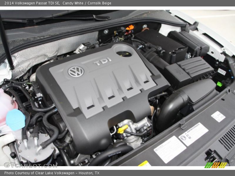 2014 Passat TDI SE Engine - 2.0 Liter TDI DOHC 16-Valve Turbo-Diesel 4 Cylinder