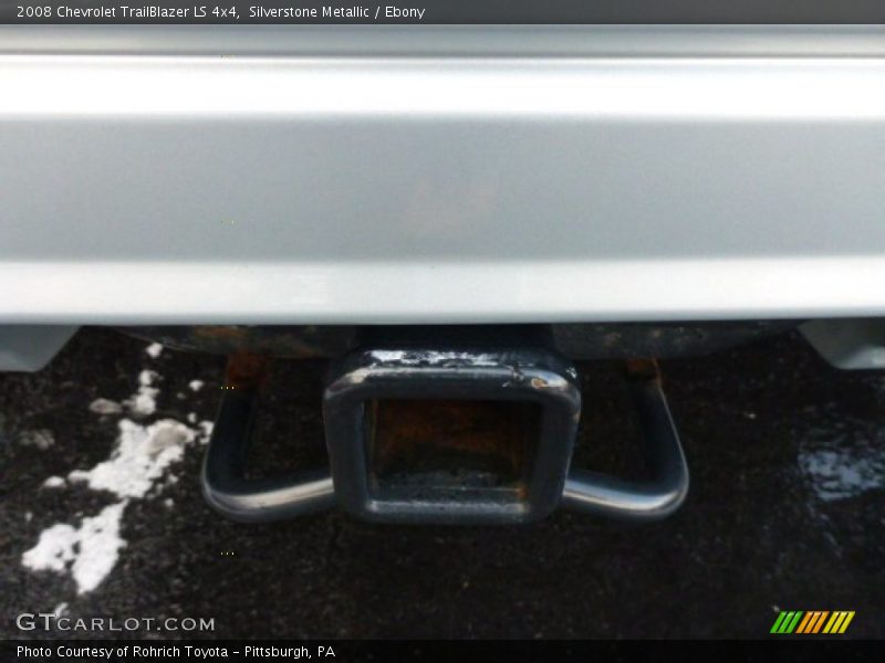 Silverstone Metallic / Ebony 2008 Chevrolet TrailBlazer LS 4x4