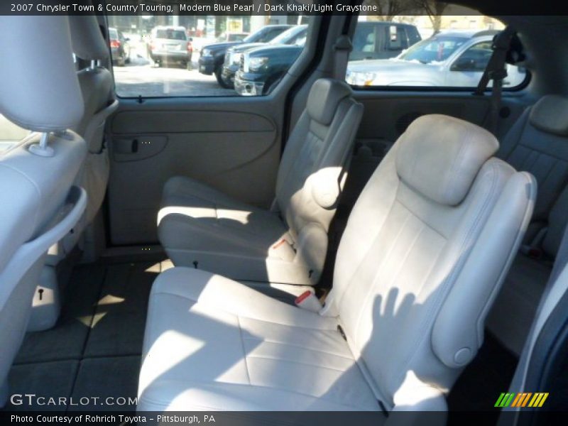 Modern Blue Pearl / Dark Khaki/Light Graystone 2007 Chrysler Town & Country Touring