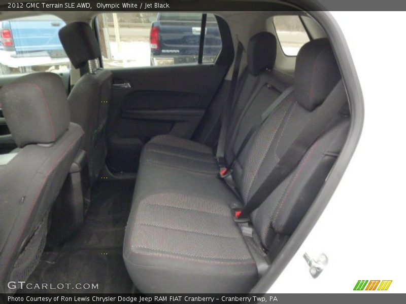 Olympic White / Jet Black 2012 GMC Terrain SLE AWD