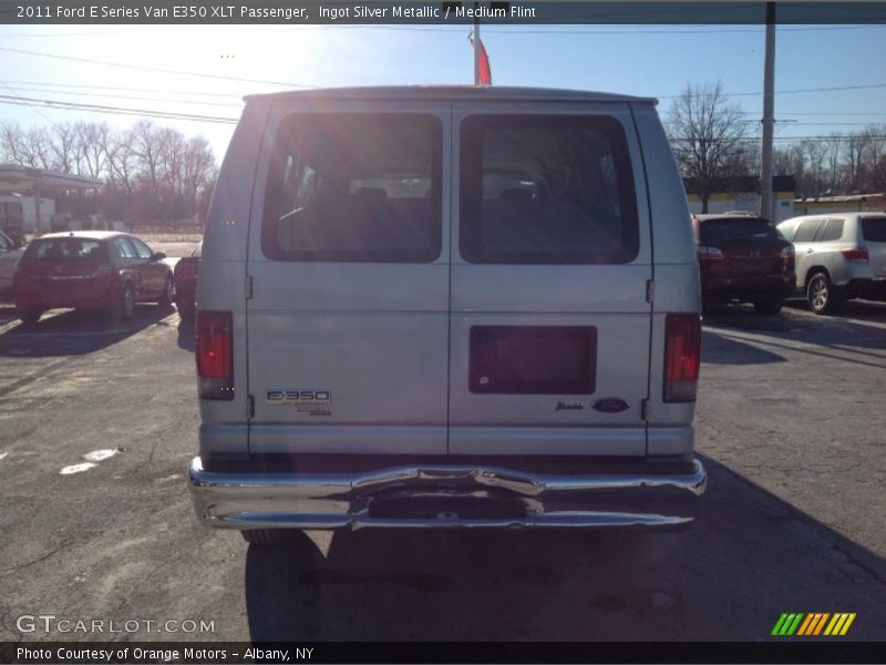 Ingot Silver Metallic / Medium Flint 2011 Ford E Series Van E350 XLT Passenger