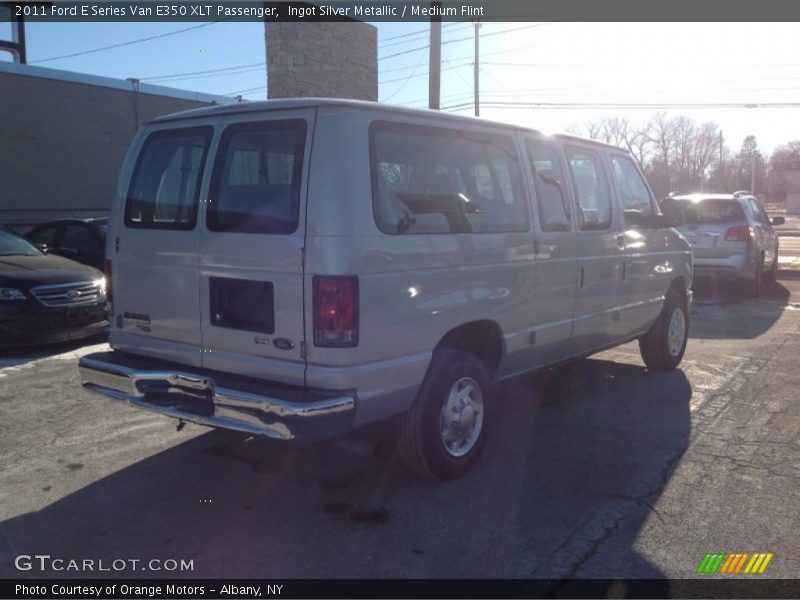 Ingot Silver Metallic / Medium Flint 2011 Ford E Series Van E350 XLT Passenger