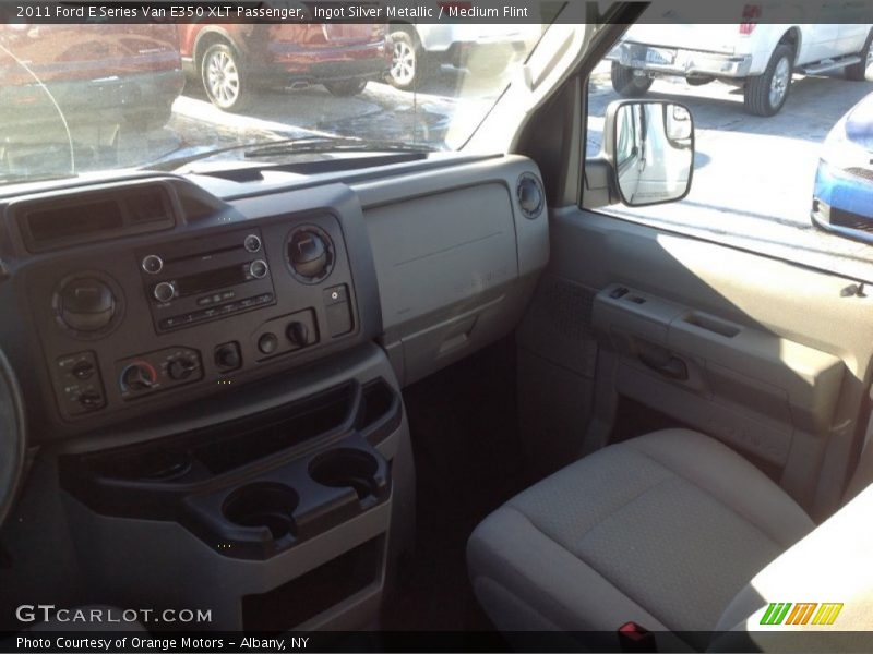 Ingot Silver Metallic / Medium Flint 2011 Ford E Series Van E350 XLT Passenger