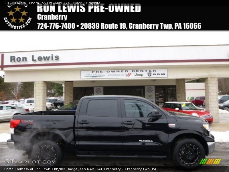 Black / Graphite 2013 Toyota Tundra TSS CrewMax 4x4