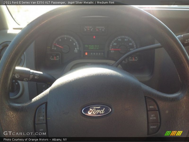 Ingot Silver Metallic / Medium Flint 2011 Ford E Series Van E350 XLT Passenger
