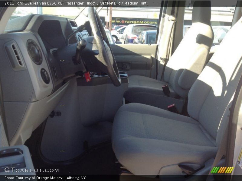 Ingot Silver Metallic / Medium Flint 2011 Ford E Series Van E350 XLT Passenger