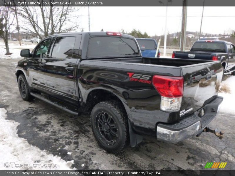 Black / Graphite 2013 Toyota Tundra TSS CrewMax 4x4