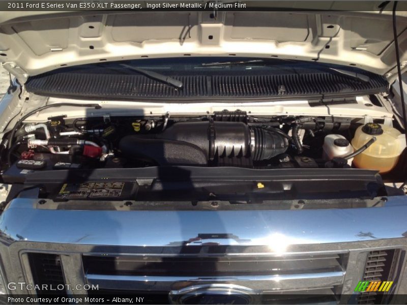 Ingot Silver Metallic / Medium Flint 2011 Ford E Series Van E350 XLT Passenger