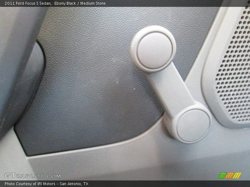 Ebony Black / Medium Stone 2011 Ford Focus S Sedan