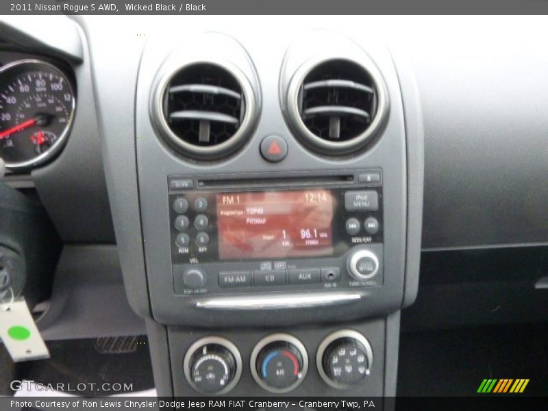 Wicked Black / Black 2011 Nissan Rogue S AWD