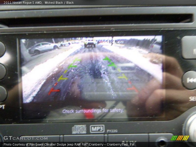 Wicked Black / Black 2011 Nissan Rogue S AWD