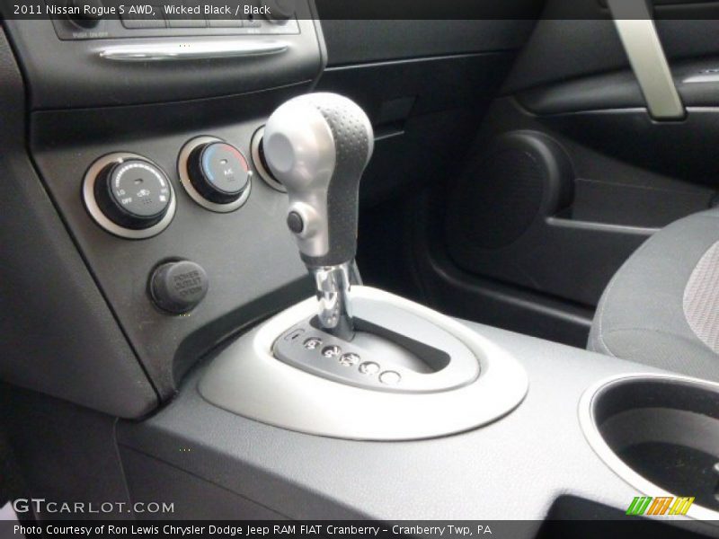 Wicked Black / Black 2011 Nissan Rogue S AWD