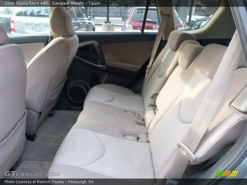 Rear Seat of 2006 RAV4 4WD