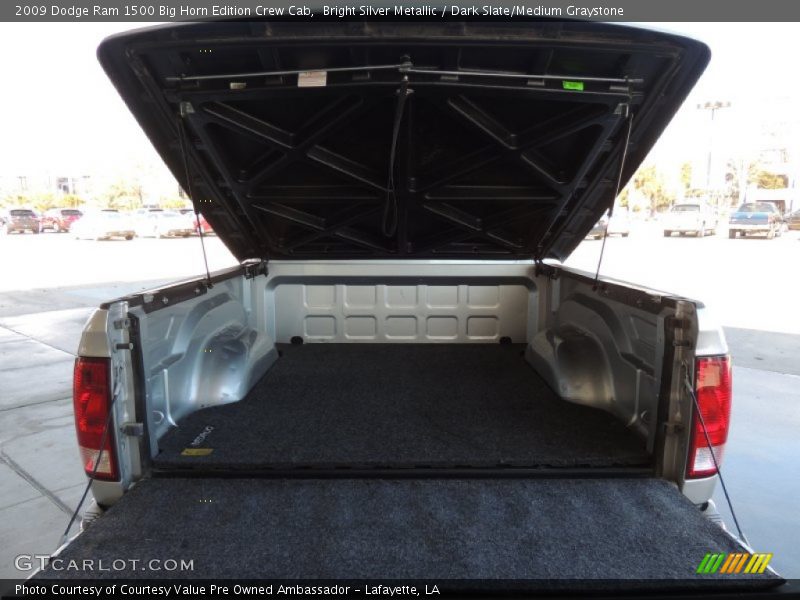Bright Silver Metallic / Dark Slate/Medium Graystone 2009 Dodge Ram 1500 Big Horn Edition Crew Cab