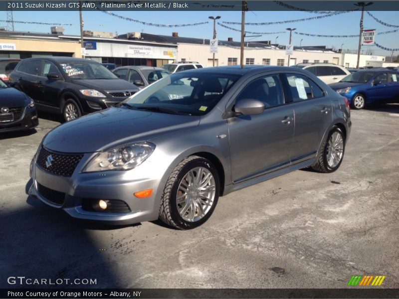 Platinum Silver Metallic / Black 2011 Suzuki Kizashi GTS AWD