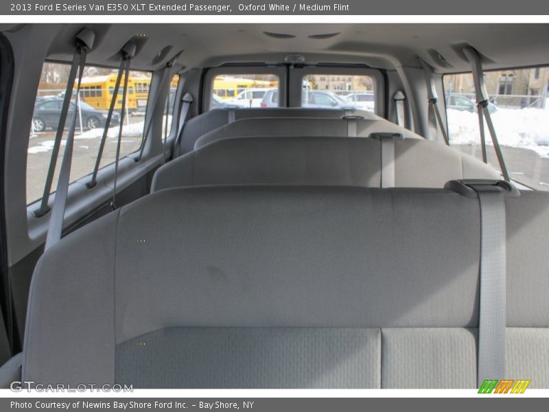 Oxford White / Medium Flint 2013 Ford E Series Van E350 XLT Extended Passenger