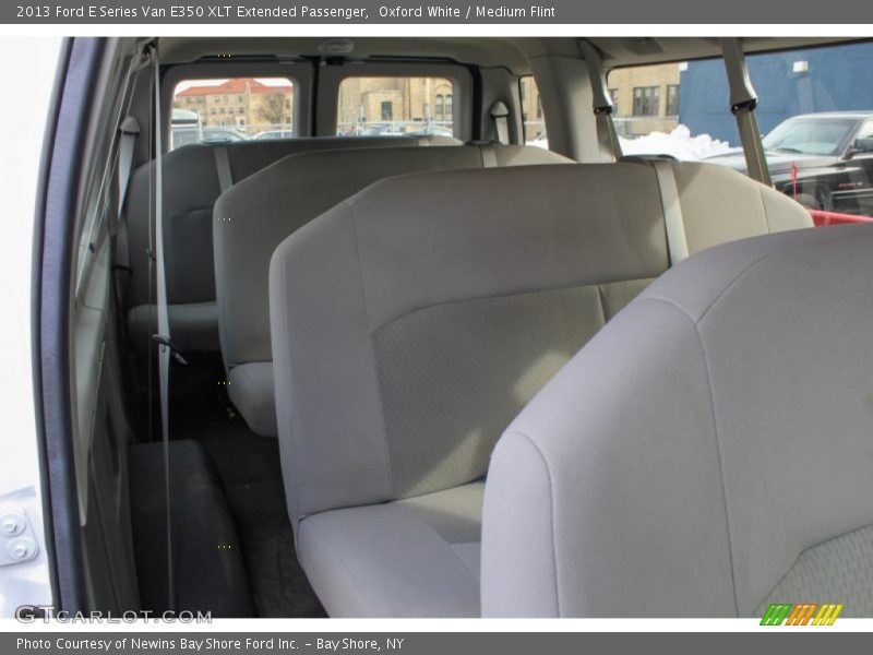 Oxford White / Medium Flint 2013 Ford E Series Van E350 XLT Extended Passenger
