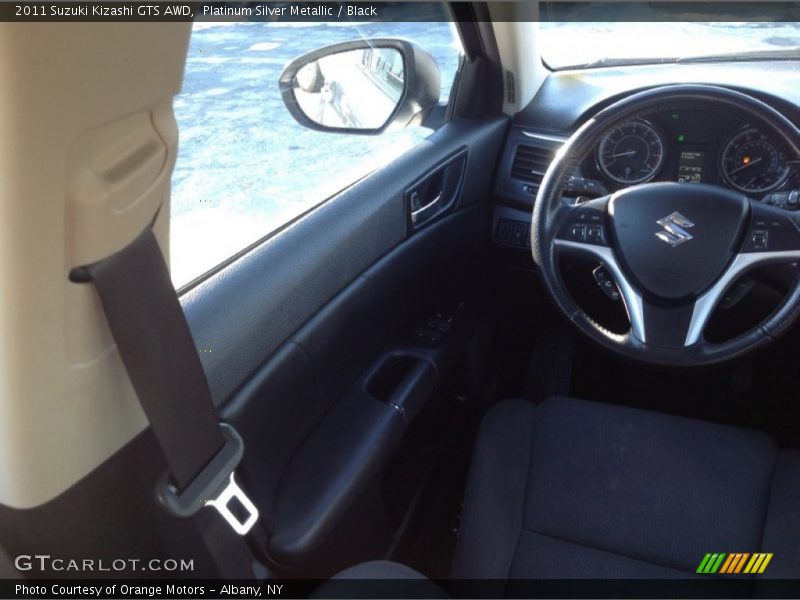 Platinum Silver Metallic / Black 2011 Suzuki Kizashi GTS AWD
