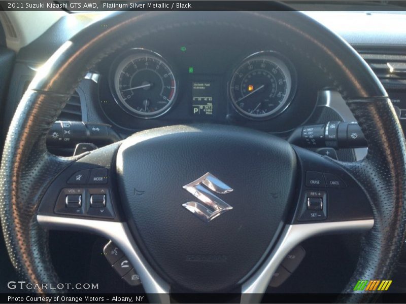 Platinum Silver Metallic / Black 2011 Suzuki Kizashi GTS AWD