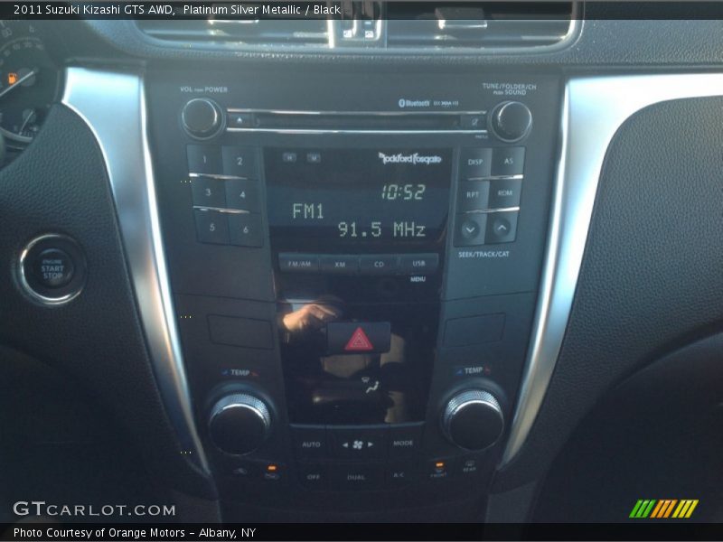 Platinum Silver Metallic / Black 2011 Suzuki Kizashi GTS AWD