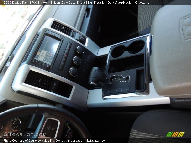 Bright Silver Metallic / Dark Slate/Medium Graystone 2009 Dodge Ram 1500 Big Horn Edition Crew Cab