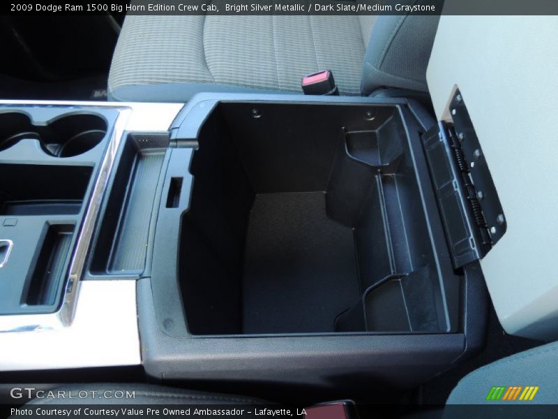 Bright Silver Metallic / Dark Slate/Medium Graystone 2009 Dodge Ram 1500 Big Horn Edition Crew Cab