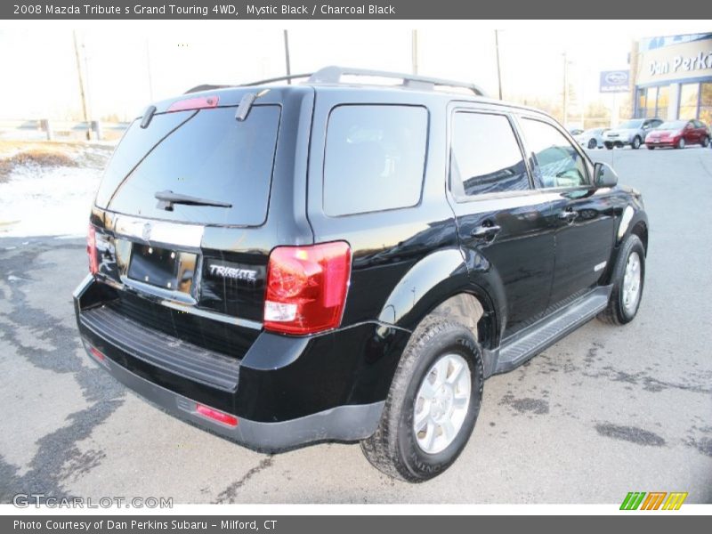 Mystic Black / Charcoal Black 2008 Mazda Tribute s Grand Touring 4WD