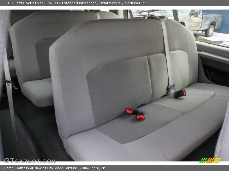 Oxford White / Medium Flint 2013 Ford E Series Van E350 XLT Extended Passenger