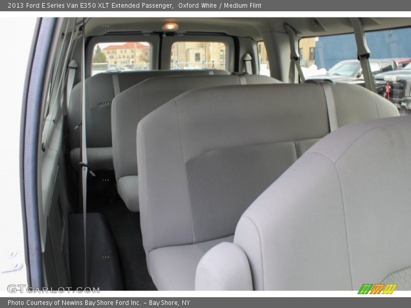 Oxford White / Medium Flint 2013 Ford E Series Van E350 XLT Extended Passenger