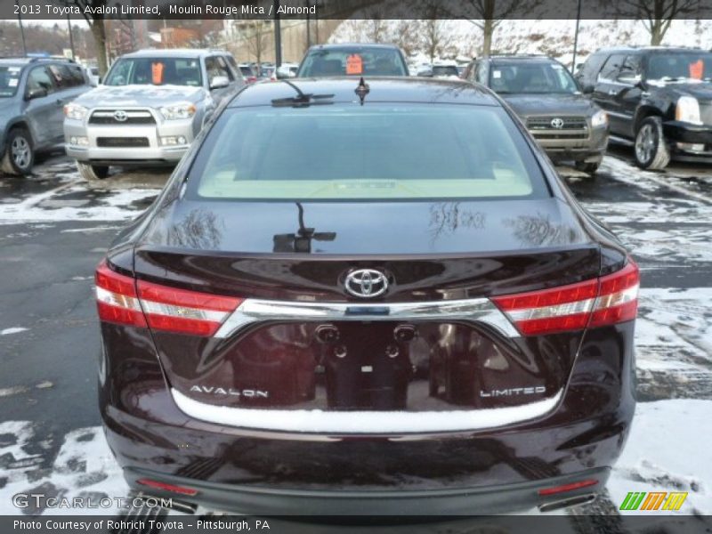 Moulin Rouge Mica / Almond 2013 Toyota Avalon Limited