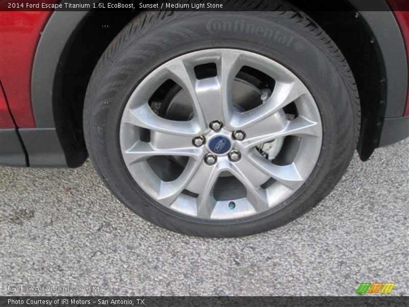 Sunset / Medium Light Stone 2014 Ford Escape Titanium 1.6L EcoBoost