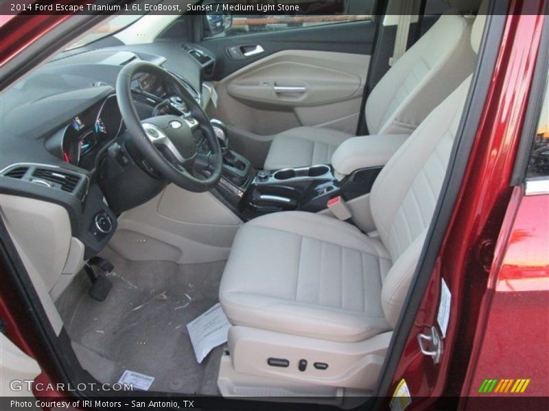 Sunset / Medium Light Stone 2014 Ford Escape Titanium 1.6L EcoBoost