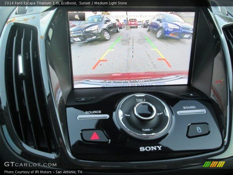 Sunset / Medium Light Stone 2014 Ford Escape Titanium 1.6L EcoBoost