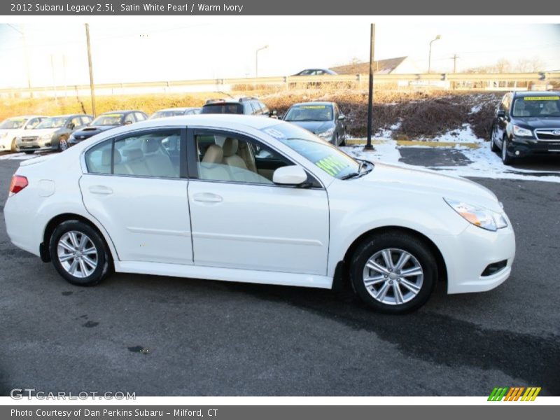 Satin White Pearl / Warm Ivory 2012 Subaru Legacy 2.5i