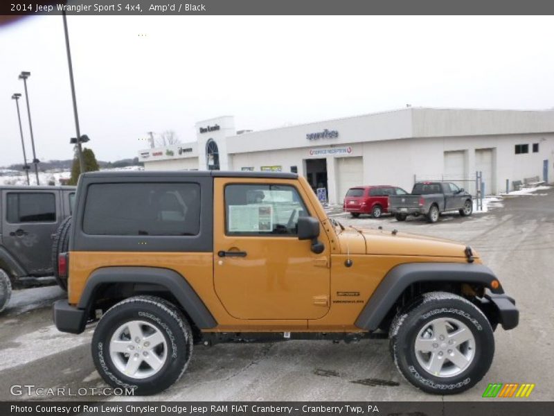 Amp'd / Black 2014 Jeep Wrangler Sport S 4x4