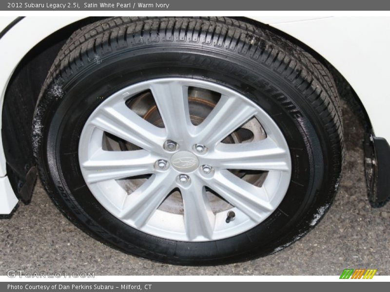 Satin White Pearl / Warm Ivory 2012 Subaru Legacy 2.5i