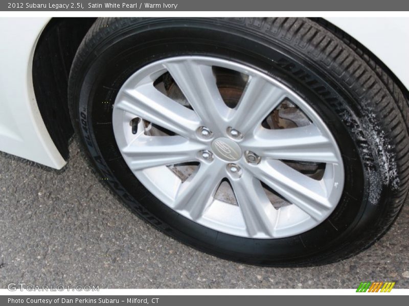 Satin White Pearl / Warm Ivory 2012 Subaru Legacy 2.5i