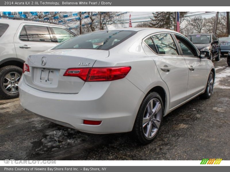 Bellanova White Pearl / Ebony 2014 Acura ILX 2.0L Technology