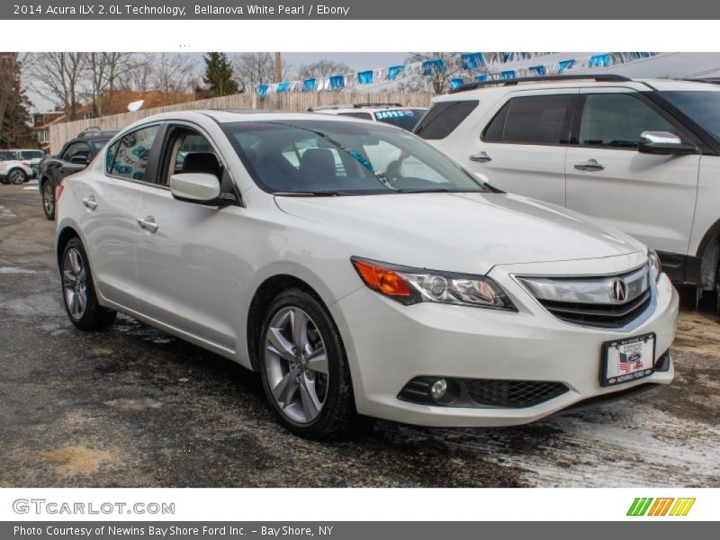 Bellanova White Pearl / Ebony 2014 Acura ILX 2.0L Technology