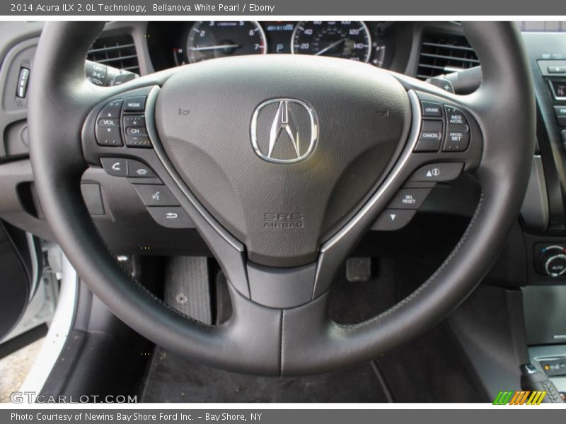 Bellanova White Pearl / Ebony 2014 Acura ILX 2.0L Technology
