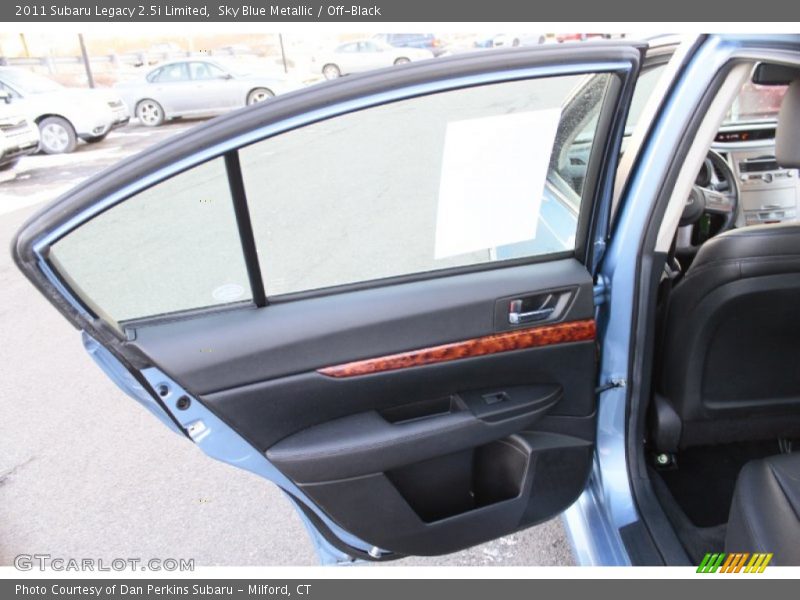 Sky Blue Metallic / Off-Black 2011 Subaru Legacy 2.5i Limited